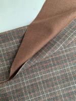 Шерсть пальтовая «кдвусторонняя гленчек/каштан» 121921