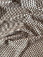 Шерсть костюмная «Гусиная лапка винно-зеленая» арт 60605