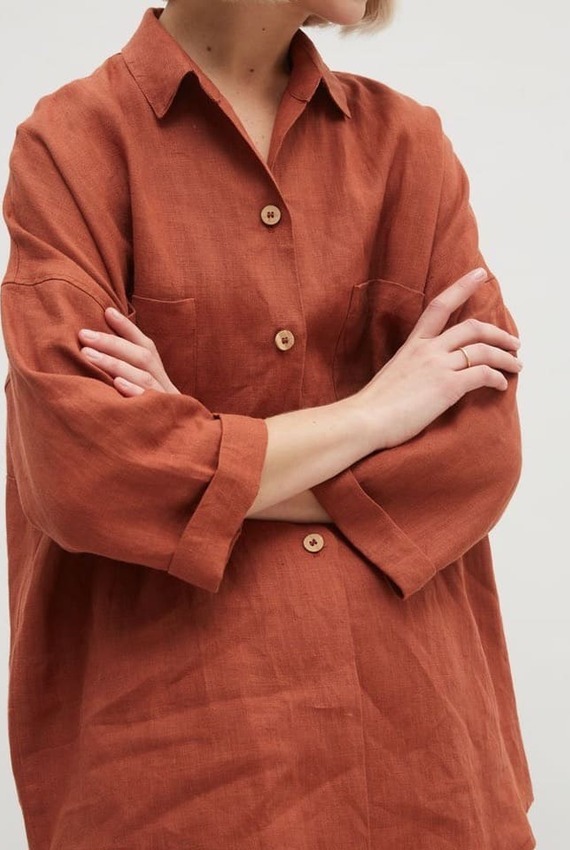 Лён для рубашек на жаркую погоду