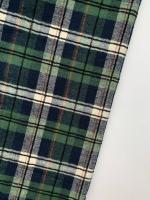 Ткань для шитья. Фланель хлопковая "сине-зеленая" арт. 6559