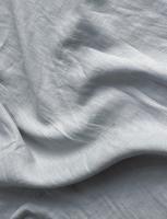 Ткань для шитья. Лён с эффектом мятости "дым” арт. 77КР | Ellie Fabrics