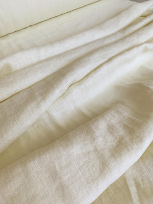 Ткань для шитья. Лён с эффектом мятости "шампань”   арт. 584КР | Ellie Fabrics