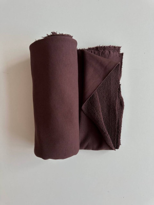 Футер 3-х нитка диагональ "Шоколад"