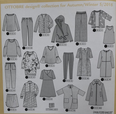 Журнал OTTOBRE design Woman 5/2018 | Ellie Fabrics