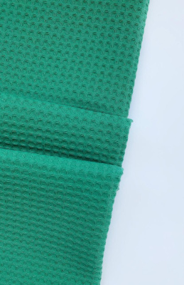 Ткань вафля хлопок "тархун" арт. 365