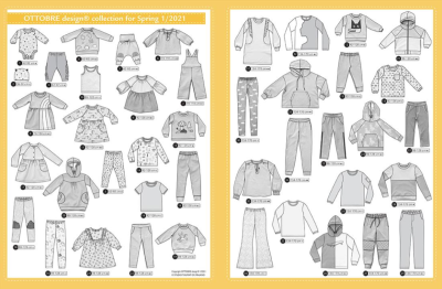 Журнал OTTOBRE Kids Россия 1/2021 | Ellie Fabrics