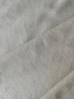 Ткань лен/хлопок "натуральный" саржевое плетение арт.  133 | Ellie Fabrics