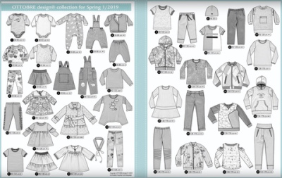 Журнал OTTOBRE design Kids 1/2019 | Ellie Fabrics