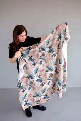 Ткань для шитья хлопок "тропики" арт.RS1003